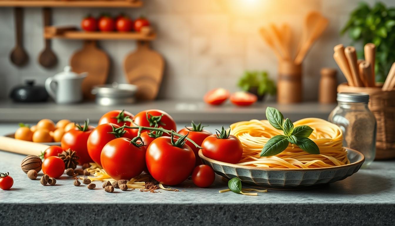 Comforting family dinner served at home