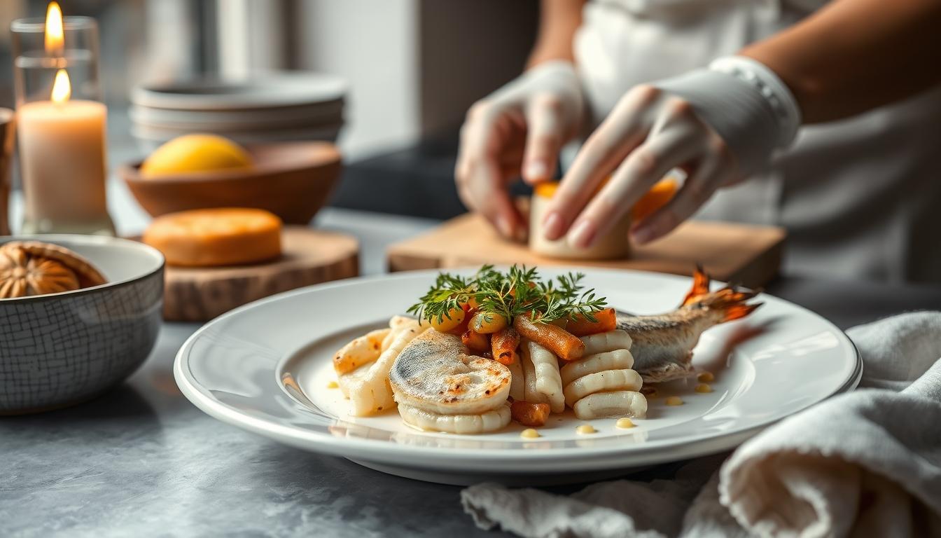 Quick weeknight dinner prepared in a home kitchen